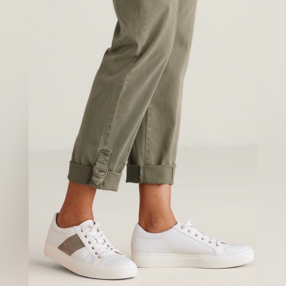 Soft Surroundings Women’s Medina Pants Large Olive - Picture 2 of 6